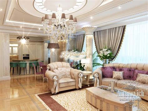 Luxury Living Room In A Classic Style