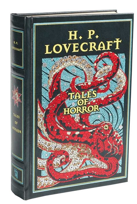 H P Lovecraft Tales Of Horror Leather Bound Classics Lit Hardcovers