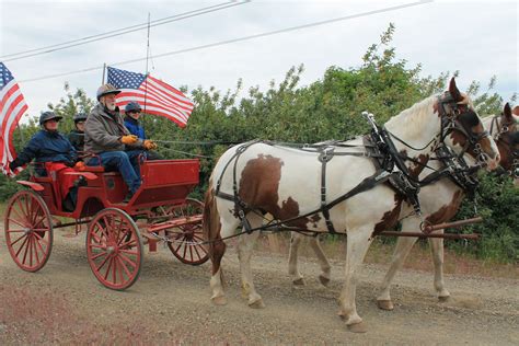 Horses And Wagons Make Annual John Wayne Pioneer Trail Pilgrimage
