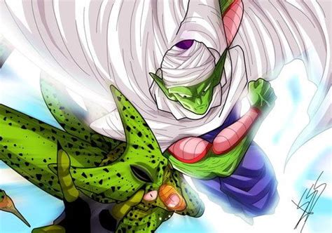 Piccolo vs Imperfect Cell | Dragon ball art, Dragon ball, Dragon ball z