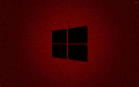 Windows 10 Red And Black Wallpaper 4k Images For Life