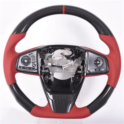 Honda Civic Carbon Customised Steering Wheel Type R Fk8 Carbon My