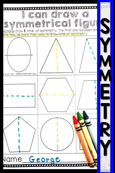 Symmetry Free Symmetry Worksheets Kindergarten Worksheets Symmetry