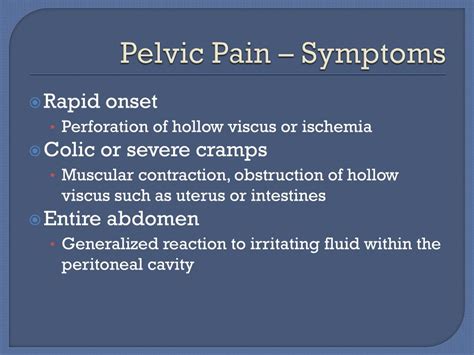 Ppt Acute Pelvic Pain Powerpoint Presentation Free Download Id6235141