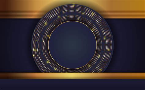 Luxury Navy Blue And Golden Background Graphic By Artmr · Creative Fabrica