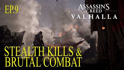 Assassin S Creed Valhalla Stealth Kills Brutal Combat Ep