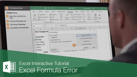 Excel Formula Error Customguide