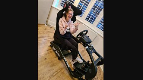 Woman With Cerebral Palsy Gets Car Simulator Chair Her Reaction Wins