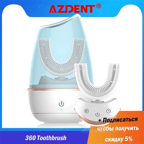 Yükseltilmiş 360 akıllı otomatik Sonic elektrikli diş fırçası şarj