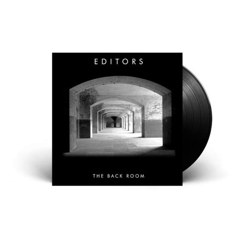 Editors The Back Room Underground Record Shop Vinilo