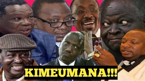 Kimeumana Drama Za Politicians Ruto Uhuru Sonko Nganga Raila