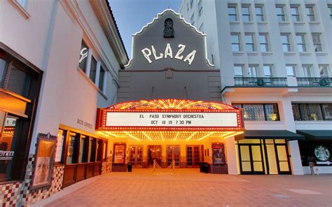 The Plaza Theatre Information The Plaza Theatre El Paso Texas