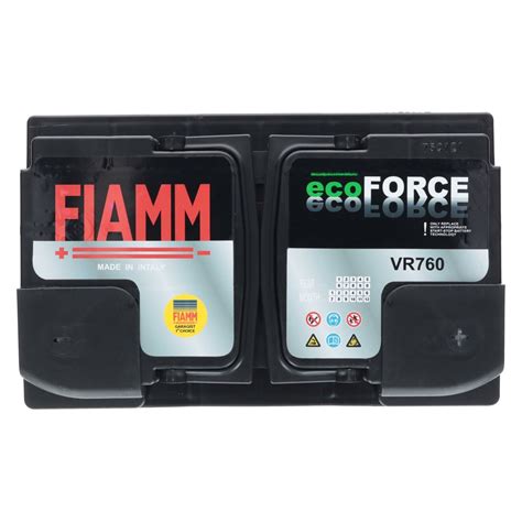 Agm Start Stop Batterie Fiamm Ecoforce 12v 70ah 760aen Vr760 Autobatterie