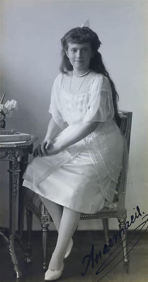 Grand Duchess Anastasia Nikolaevna Romanov May 1914 With Images