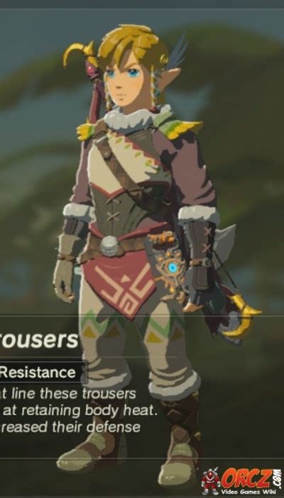 Breath Of The Wild Snowquill Set The Video Games Wiki