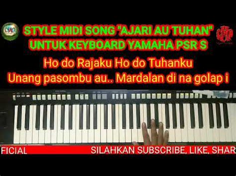 Lagu rohani kristen ambon maluku,tuhan menyertai kita semua. STYLE MIDI SONG LAGU ROHANI "AJARI AU TUHAN" UNTUK KEYBOARD PSR S - YouTube