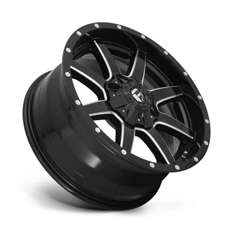 Fuel D610 Maverick Gloss Black Milled 1 Piece Wheels