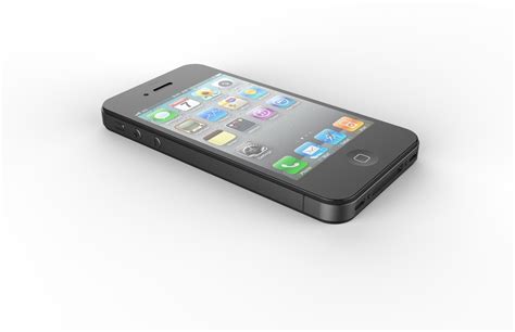3d Model Realistic Iphone 4s Cgtrader