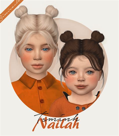 ꧁𝙵𝚊𝚋𝚒𝚎𝚗𝚗𝚎꧂ Toddler Hair Sims 4 Sims 4 Children Sims 4 Toddler