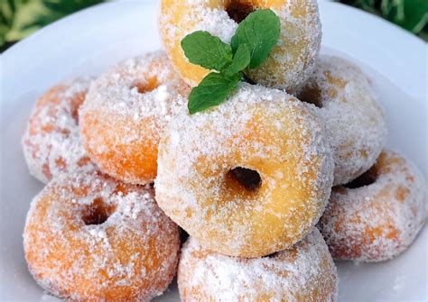 Resep Classic Powdered Doughnuts Donat Gula Oleh Ahlul Ilmi Cookpad