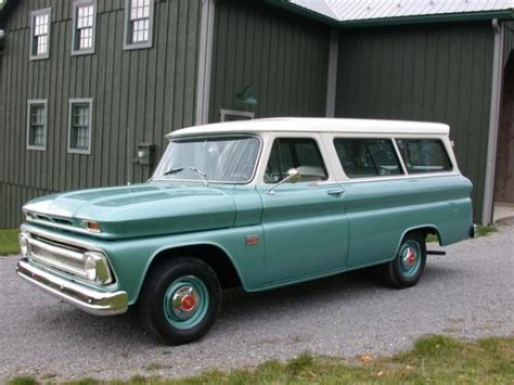1966 Gmc Suburban Information And Photos Momentcar