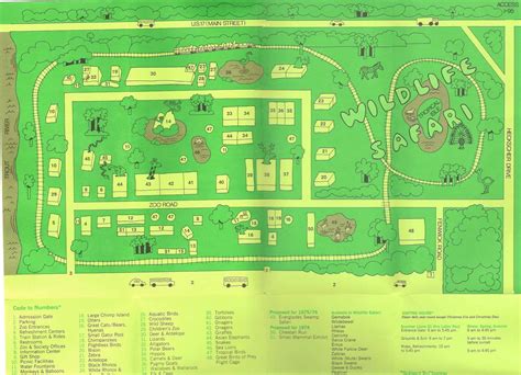 1973 Jax Zoo Map Zoo Map High School Memories School Memories
