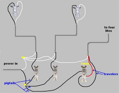 2 Gang 2 Way Switch Wiring Diagram 2 Lights Wiring Diagram Schemas
