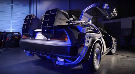 Back To The Future Time Machine Restoration Makes Us Want To Watch The