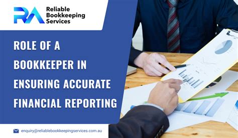 Role Of A Bookkeeper In Ensuring Accurate Financial Reporting
