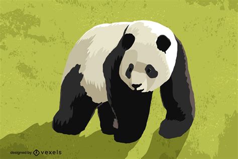 Diseño De Ilustración De Oso Panda Descargar Vector