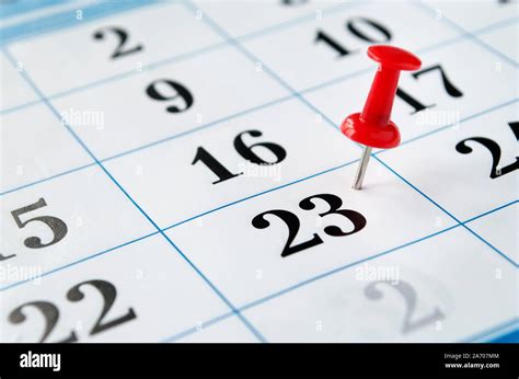 Page Is Marked With A Date Calendar Stock Photo Alamy