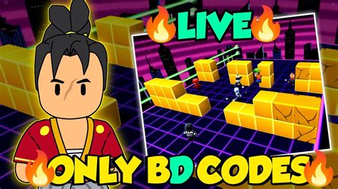 Stumble Guys Unlimted Bd Codes Live Join Fast 🙂 Road To 1k 🤩🥵