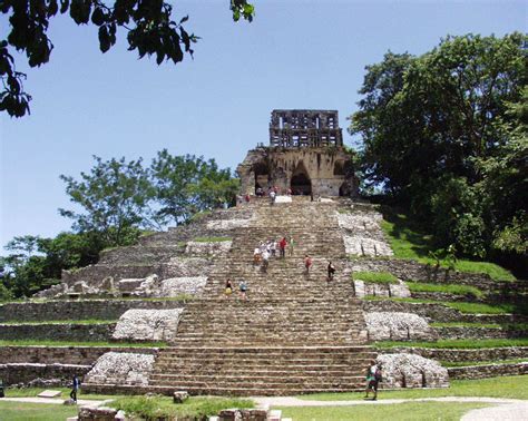 Palenquemexicotemple Of The Cross Palenque Outdoor Outdoor Decor
