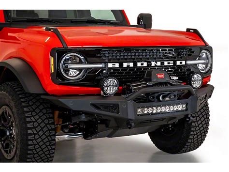 Addictive Desert Designs Bronco Rock Fighter Winch Front Bumper