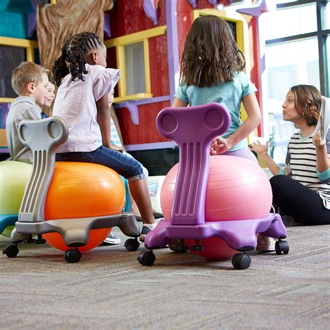 Gaiam Kids Balance Ball Chair Classic Childrens