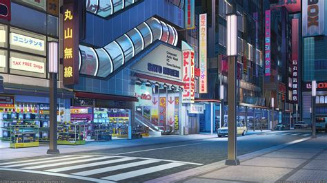 Pin By Alan Lol Gacha On Background Anime City Anime Background