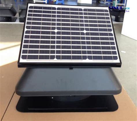 China Adjustable Pv Solar 30w Solar Power Exhaust Vent For Roof With