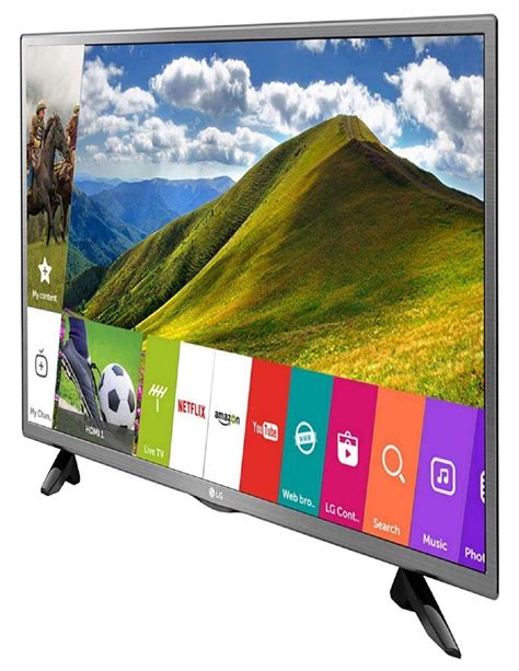 Lg 80 Cm 32 Inches Hd Led Smart Tv 32lj573d Silver 2017 Model On Amazon Aarav Mart