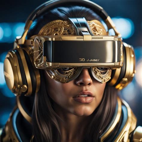 Premium Ai Image Realistic Ai Native Gaming Girl Playing With Vr Ai