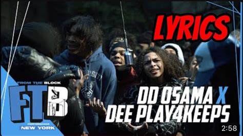 Dd Osama X Deeplay4keeps Os Lets Do It Lyrics Video Youtube