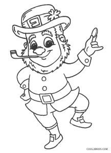 Coloring pages of video games characters. Free Printable Leprechaun Coloring Pages For Kids