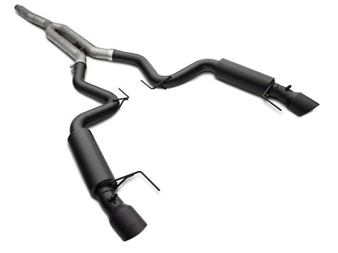 2015 2017 Mustang 23l Ecoboost Mbrp 3 Race Series Cat Back Exhaust