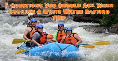 This is often done on whitewater or different degrees of rough water. 5 Questions You Should Ask When Booking A White Water ...