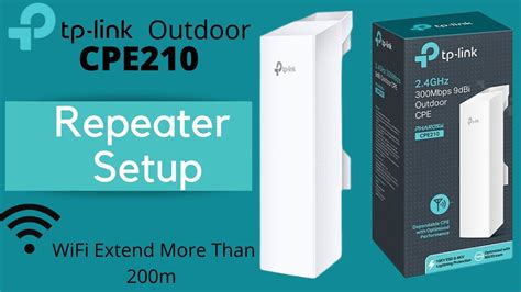 Tp Link Cpe Repeater Mode Configuration Cpe Repeater Setup