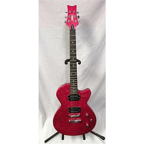 Used Daisy Rock Debutante Rock Candy Solid Body Electric Guitar Pink
