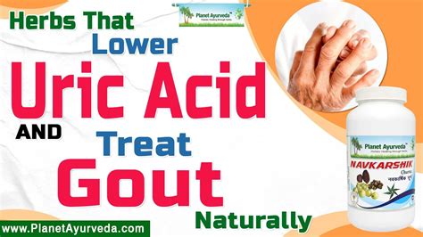 Herbs That Lower Uric Acid And Treat Gout Naturally Youtube