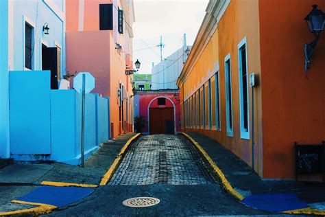 Colorful In Old San Juanpuerto Rico Rphotographs