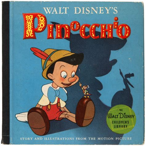 Hakes Pinocchio Storybook Trio