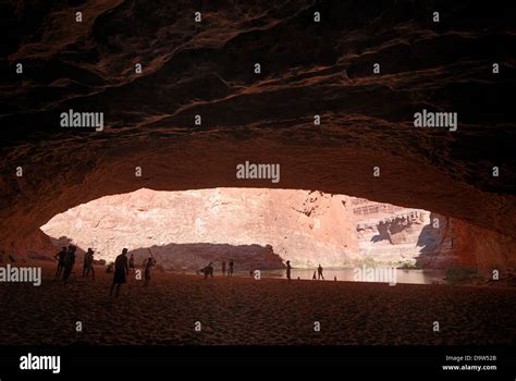 Redwall Cavern A Giant Cave In The Walls Of The Grand Canyon Seen While