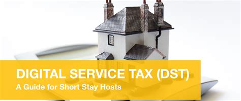 Based on a budget 2019 announcement, a 6% service tax would be imposed on foreign digital services effective jan 1, 2020. Digital Service Tax (DST) for Short Stay Rentals - What ...